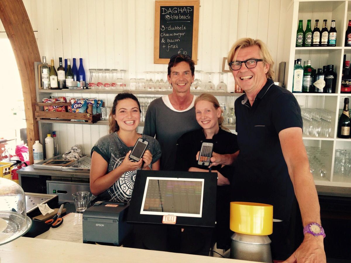 TilliKassa systeem in restaurant