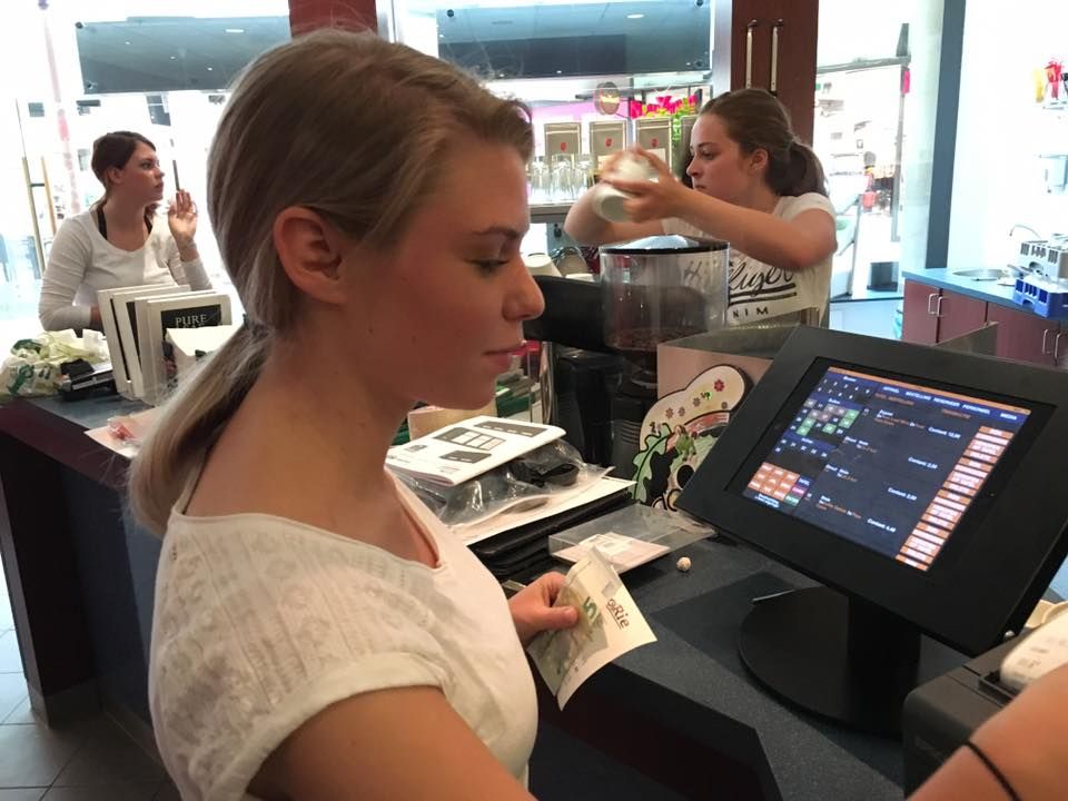 Strandtent met TilliKassa